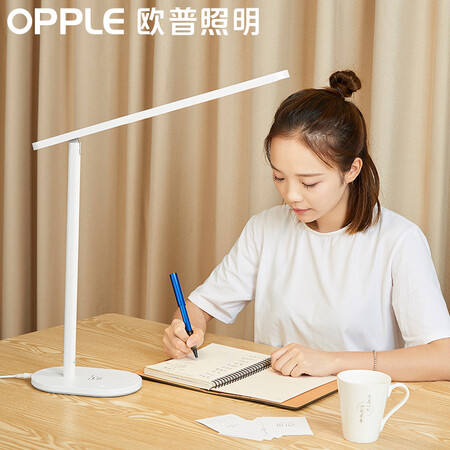 Op lighting OPPLE learning desk lamp to reduce blue light, love children, students love eyes, LED touch dimming, bedroom dormitory desk work reading IF gold award, red dot award Op lighting OPPLE learning desk lamp to reduce blue light, love children, students love eyes, LED touch dimming, bedroom dormitory desk work reading IF gold award, red dot award