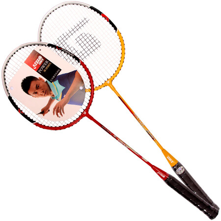 Double Happiness DHS badminton racket pairing affordable double racket suit alloy feather racket 1020 has been threaded with badminton Double Happiness DHS badminton racket pairing affordable double racket suit alloy feather racket 1020 has been threaded with badminton