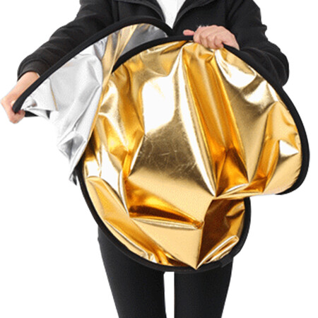 Jinbei JINBEI reflector 110cm five in one folding light barrier photographic equipment soft light reflector Jinbei JINBEI reflector 110cm five in one folding light barrier photographic equipment soft light reflector