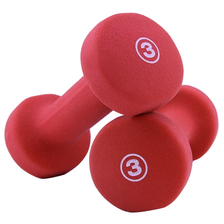 PROIRON environmental protection plastic dipped frosted dumbbell color ladies dumbbell fitness home dumbbell 3 lbs PROIRON environmental protection plastic dipped frosted dumbbell color ladies dumbbell fitness home dumbbell 3 lbs