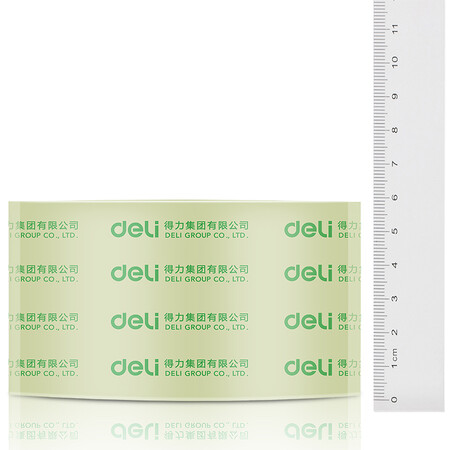 Deli deli All High-quality transparent sealing tape / packing tape 60mm * 100y * 50um91.4m / volume single package of office supplies 30369 Deli deli All High-quality transparent sealing tape / packing tape 60mm * 100y * 50um91.4m / volume single package of office supplies 30369