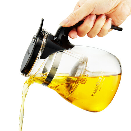 KAMJOVE TP-757 elegant cup teapot heat-resistant glass tea set 700ml filter flower tea cup KAMJOVE TP-757 elegant cup teapot heat-resistant glass tea set 700ml filter flower tea cup