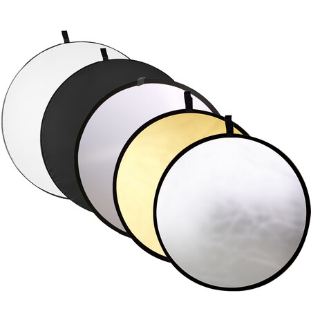 Jinbei JINBEI reflector 110cm five in one folding light barrier photographic equipment soft light reflector Jinbei JINBEI reflector 110cm five in one folding light barrier photographic equipment soft light reflector