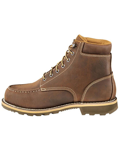 Carhartt Herren 6-Zoll-Lug-Boden-Weiche CMW6197 Industriestiefel dunkle Bisonöl gebräunte Lederbreite 9.5 Carhartt Herren 6-Zoll-Lug-Boden-Weiche CMW6197 Industriestiefel dunkle Bisonöl gebräunte Lederbreite 9.5