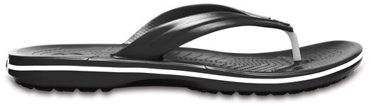 Crocs 卡骆驰中性款 Crocband 人字拖凉鞋 黑色 11 Women/9 Men Crocs 卡骆驰中性款 Crocband 人字拖凉鞋 黑色 11 Women/9 Men