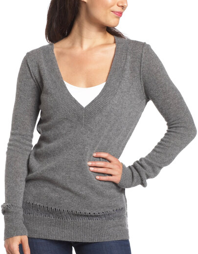 Splendid Women's Drop Needle Pointelle Cashmere Sweater Mixed Gray X-Small
Splendid Women's Drop Needle Pointelle Cashmere Sweater Mixed Gray X-Small
