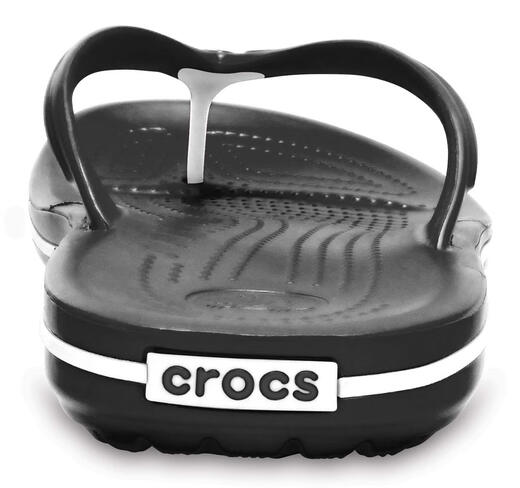 Crocs 卡骆驰中性款 Crocband 人字拖凉鞋 黑色 11 Women/9 Men Crocs 卡骆驰中性款 Crocband 人字拖凉鞋 黑色 11 Women/9 Men