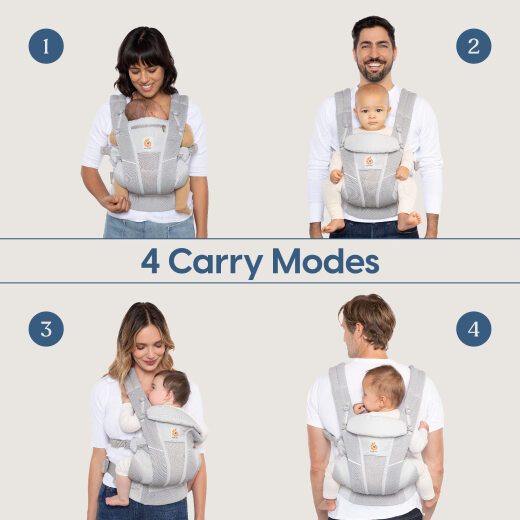 ERGObaby Omni Breeze 透气网眼婴儿背带 7-45 磅 ERGObaby Omni Breeze 透气网眼婴儿背带 7-45 磅