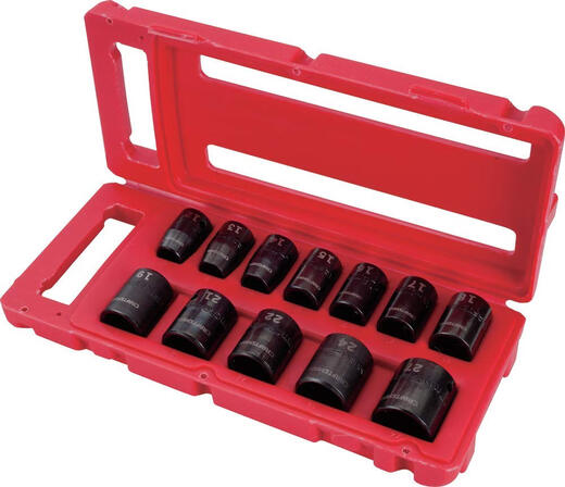 CRAFTSMAN 冲击插座套装 公制 1.27 厘米 12 件 (CMMT15885) CRAFTSMAN 冲击插座套装 公制 1.27 厘米 12 件 (CMMT15885)