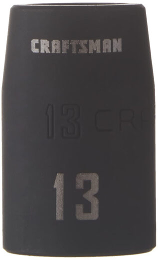 Handwerksmann flache Impact Socket Metrik 1/2-Zoll-Antrieb 13 mm (CMMT15861) Handwerksmann flache Impact Socket Metrik 1/2-Zoll-Antrieb 13 mm (CMMT15861)