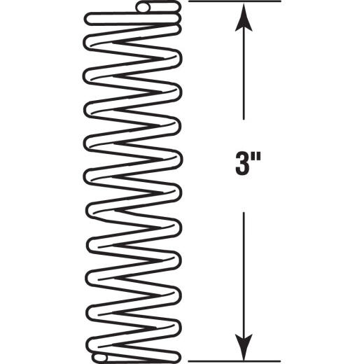 PrimeLine SP 9734 Enclosed and Square Compression Springs 11/8' x 3' Nickel
PrimeLine SP 9734 Enclosed and Square Compression Springs 11/8' x 3' Nickel