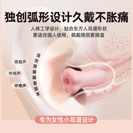 Dormant duck flower earplugs for sleeping and sleeping small ear canal noise-proof dormitory girls colorful mixed colors 50 pieces cans 
Dormant duck flower earplugs for sleeping and sleeping small ear canal noise-proof dormitory girls colorful mixed colors 50 pieces cans