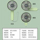 Bear electric fan mini fan usb office student dormitory low-noise portable three-speed adjustable desktop handheld electric fan DFS-A03M1 green Bear electric fan mini fan usb office student dormitory low-noise portable three-speed adjustable desktop handheld electric fan DFS-A03M1 green