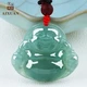 Aixuan trendy product Myanmar old pit A-cargo jadeite pendant Jade Buddha pendant ladies' models jade jade pendant necklace pendant oil green Buddha Aixuan trendy product Myanmar old pit A-cargo jadeite pendant Jade Buddha pendant ladies' models jade jade pendant necklace pendant oil green Buddha