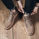 Emperor Mengbao Martin boots men's autumn new high-top desert tooling men's boots outdoor short boots British retro all-match casual shoes men's heightened warmth snow cotton shoes men 835 apricot 41 Emperor Mengbao Martin boots men's autumn new high-top desert tooling men's boots outdoor short boots British retro all-match casual shoes men's heightened warmth snow cotton shoes men 835 apricot 41