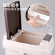 Meng Ting Tea dregs bucket tea strainer pop-lid tea bucket with lid drain bucket with water pipe tea trash can thick plastic large 7 liters A58187 Meng Ting Tea dregs bucket tea strainer pop-lid tea bucket with lid drain bucket with water pipe tea trash can thick plastic large 7 liters A58187