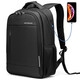 Seven wolves backpack 15.6-inch computer bag business casual commuter water repellent backpack male Oxford cloth large capacity school bag black CD001837-1A Seven wolves backpack 15.6-inch computer bag business casual commuter water repellent backpack male Oxford cloth large capacity school bag black CD001837-1A