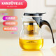 KAMJOVE TP-757 elegant cup teapot heat-resistant glass tea set 700ml filter flower tea cup KAMJOVE TP-757 elegant cup teapot heat-resistant glass tea set 700ml filter flower tea cup