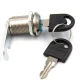 Bingyu BJyl-02 locker lock 5 file cabinet mailbox turn tongue lock iron cabinet door lock 20mm single open type Bingyu BJyl-02 locker lock 5 file cabinet mailbox turn tongue lock iron cabinet door lock 20mm single open type