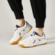 Pull back table tennis shoes 2022 spring sports shoes for men and women couple models low top breathable mesh table tennis shoes badminton shoes soft bottom shock absorption/103HC white dark blue 42/standard size Pull back table tennis shoes 2022 spring sports shoes for men and women couple models low top breathable mesh table tennis shoes badminton shoes soft bottom shock absorption/103HC white dark blue 42/standard size