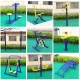 Outdoor fitness equipment set park community square outdoor fitness equipment outdoor park community square fitness equipment combination set outdoor square sports path new rural construction twelve-piece set Outdoor fitness equipment set park community square outdoor fitness equipment outdoor park community square fitness equipment combination set outdoor square sports path new rural construction twelve-piece set