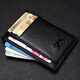 Seven wolves card holder business card holder cowhide driver's license card holder male ultra-thin convenient card holder bank card holder mini wallet small wallet A138215-01AG1 Seven wolves card holder business card holder cowhide driver's license card holder male ultra-thin convenient card holder bank card holder mini wallet small wallet A138215-01AG1