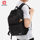 Balang backpack men's backpack large capacity fashion casual business travel laptop bag junior high school high school college student school bag black medium Balang backpack men's backpack large capacity fashion casual business travel laptop bag junior high school high school college student school bag black medium