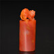 Tour this natural authentic Shoushan stone truth candle red hibiscus stone seal engraving lion button chapters 4 major name Stone State Shousi Mountain Stone Collection Tour this natural authentic Shoushan stone truth candle red hibiscus stone seal engraving lion button chapters 4 major name Stone State Shousi Mountain Stone Collection
