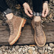 Emperor Mengbao Martin boots men's autumn new high-top desert tooling men's boots outdoor short boots British retro all-match casual shoes men's heightened warmth snow cotton shoes men 835 apricot 41 Emperor Mengbao Martin boots men's autumn new high-top desert tooling men's boots outdoor short boots British retro all-match casual shoes men's heightened warmth snow cotton shoes men 835 apricot 41