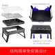 Wooden Dingding grill outdoor picnic grill home portable folding charcoal grill grill Wooden Dingding grill outdoor picnic grill home portable folding charcoal grill grill