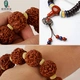 Green Nong beeswax spacer hand string gasket Buddha beads King Kong Xingyue Bodhi diy accessories beeswax spacer diameter about 7mm/a set of 8 pieces Green Nong beeswax spacer hand string gasket Buddha beads King Kong Xingyue Bodhi diy accessories beeswax spacer diameter about 7mm/a set of 8 pieces