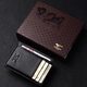 Seven wolves card holder business card holder cowhide driver's license card holder male ultra-thin convenient card holder bank card holder mini wallet small wallet A138215-01AG1 Seven wolves card holder business card holder cowhide driver's license card holder male ultra-thin convenient card holder bank card holder mini wallet small wallet A138215-01AG1