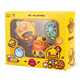 B.Duck little yellow duck baby toy, baby doll, fitness player, ball catcher, rattle, soft teether, soothing rattle set WL-BD097 B.Duck little yellow duck baby toy, baby doll, fitness player, ball catcher, rattle, soft teether, soothing rattle set WL-BD097