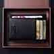 Seven wolves card holder business card holder cowhide driver's license card holder male ultra-thin convenient card holder bank card holder mini wallet small wallet A138215-01AG1 Seven wolves card holder business card holder cowhide driver's license card holder male ultra-thin convenient card holder bank card holder mini wallet small wallet A138215-01AG1