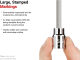 TEKTON 3/8 英寸驱动器 x 9/64 英寸长六角钻头插座 SHB12401 TEKTON 3/8 英寸驱动器 x 9/64 英寸长六角钻头插座 SHB12401