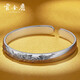 Yun Jinli original design silver bracelet female 999 pure silver ethnic style silver bracelet simple opening silver bracelet for mothers and elders holiday birthday gifts Four Seasons Flower God-Orchid Yun Jinli original design silver bracelet female 999 pure silver ethnic style silver bracelet simple opening silver bracelet for mothers and elders holiday birthday gifts Four Seasons Flower God-Orchid