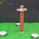Galvanized pipe sleeve plastic wood path outdoor fitness equipment outdoor park district community square sports new countryside three-position twist waist Galvanized pipe sleeve plastic wood path outdoor fitness equipment outdoor park district community square sports new countryside three-position twist waist