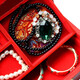 Nine-color jiucai jewelry box Pingyao push light lacquerware March 8th Women’s Day gift handmade collection Push light lacquer jewelry box Shanxi specialty tie a good tie Nine-color jiucai jewelry box Pingyao push light lacquerware March 8th Women’s Day gift handmade collection Push light lacquer jewelry box Shanxi specialty tie a good tie