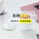 Tao Xianghui Tea Cup Bone China Office Cup Conference Cup Ceramic Lid Cup Meeting Cup Business Meeting Office Water Cup with Lid 10 Sets Tao Xianghui Tea Cup Bone China Office Cup Conference Cup Ceramic Lid Cup Meeting Cup Business Meeting Office Water Cup with Lid 10 Sets