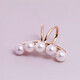 Xiao Yi Song Jia the same pearl ear clip GiO jewelry Japan Akoya seawater pearl earrings fashion 18K gold non-pierced ear bone clip 18K rose gold pearl 4-4.5mm single Xiao Yi Song Jia the same pearl ear clip GiO jewelry Japan Akoya seawater pearl earrings fashion 18K gold non-pierced ear bone clip 18K rose gold pearl 4-4.5mm single