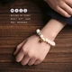 Xiaomuyuansheng White Jade Bodhi Root 10mm Single Ring Bracelet with Aventurine Jade Boxwood Lotus Bracelet Men's and Women's Picture Color Xiaomuyuansheng White Jade Bodhi Root 10mm Single Ring Bracelet with Aventurine Jade Boxwood Lotus Bracelet Men's and Women's Picture Color