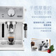 Delonghi coffee machine Fun enjoy series semi-automatic coffee machine espresso household pump pressure adjustable milk froth system ECP35.31.W white Delonghi coffee machine Fun enjoy series semi-automatic coffee machine espresso household pump pressure adjustable milk froth system ECP35.31.W white