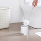Qiao assistant seat type round toilet brush cleaning brush TH0019 white Qiao assistant seat type round toilet brush cleaning brush TH0019 white