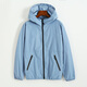 Jeanswest 2021 autumn new jacket male student windbreaker pure color hooded stand-up collar jacket jacket sportswear JW medium blue 2521 XXL Jeanswest 2021 autumn new jacket male student windbreaker pure color hooded stand-up collar jacket jacket sportswear JW medium blue 2521 XXL