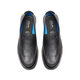 Clarks 其乐Flexway Step男鞋 一脚蹬轻便防滑通勤休闲皮鞋 黑色皮革 42 EU 宽版 Clarks 其乐Flexway Step男鞋 一脚蹬轻便防滑通勤休闲皮鞋 黑色皮革 42 EU 宽版