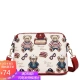 Little bear attachment female shell bag Korean version of the all-match Messenger bag mini small bag Shoulder bag cloth art for girlfriend's birthday gift Little bear attachment female shell bag Korean version of the all-match Messenger bag mini small bag Shoulder bag cloth art for girlfriend's birthday gift
