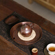Yiji KAZUNORI Japanese-style pure handmade pure copper pot bearing household retro water storage water storage small tea tray tea holder built water hammer pattern simple dry brewing table kung fu tea set bowl copper pot bearing Yiji KAZUNORI Japanese-style pure handmade pure copper pot bearing household retro water storage water storage small tea tray tea holder built water hammer pattern simple dry brewing table kung fu tea set bowl copper pot bearing