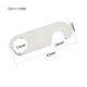 Bingyu BJyl-02 locker lock 5 file cabinet mailbox turn tongue lock iron cabinet door lock 20mm single open type Bingyu BJyl-02 locker lock 5 file cabinet mailbox turn tongue lock iron cabinet door lock 20mm single open type
