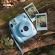 Fuji instax instant instant imaging camera mini11 clear sky blue with mini11 exclusive accessory box Fuji instax instant instant imaging camera mini11 clear sky blue with mini11 exclusive accessory box