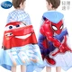 Disney children's bath towel swimming sports quick-drying cloak bathrobe absorbent towel hooded beach towel outdoor products Spiderman blue 003 hooded bath towel/85x165cm height above 90cm Disney children's bath towel swimming sports quick-drying cloak bathrobe absorbent towel hooded beach towel outdoor products Spiderman blue 003 hooded bath towel/85x165cm height above 90cm